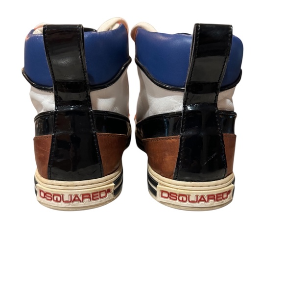 Vintage DSQUARED2 Hightop Sneakers.   Mens, Size 11.5
